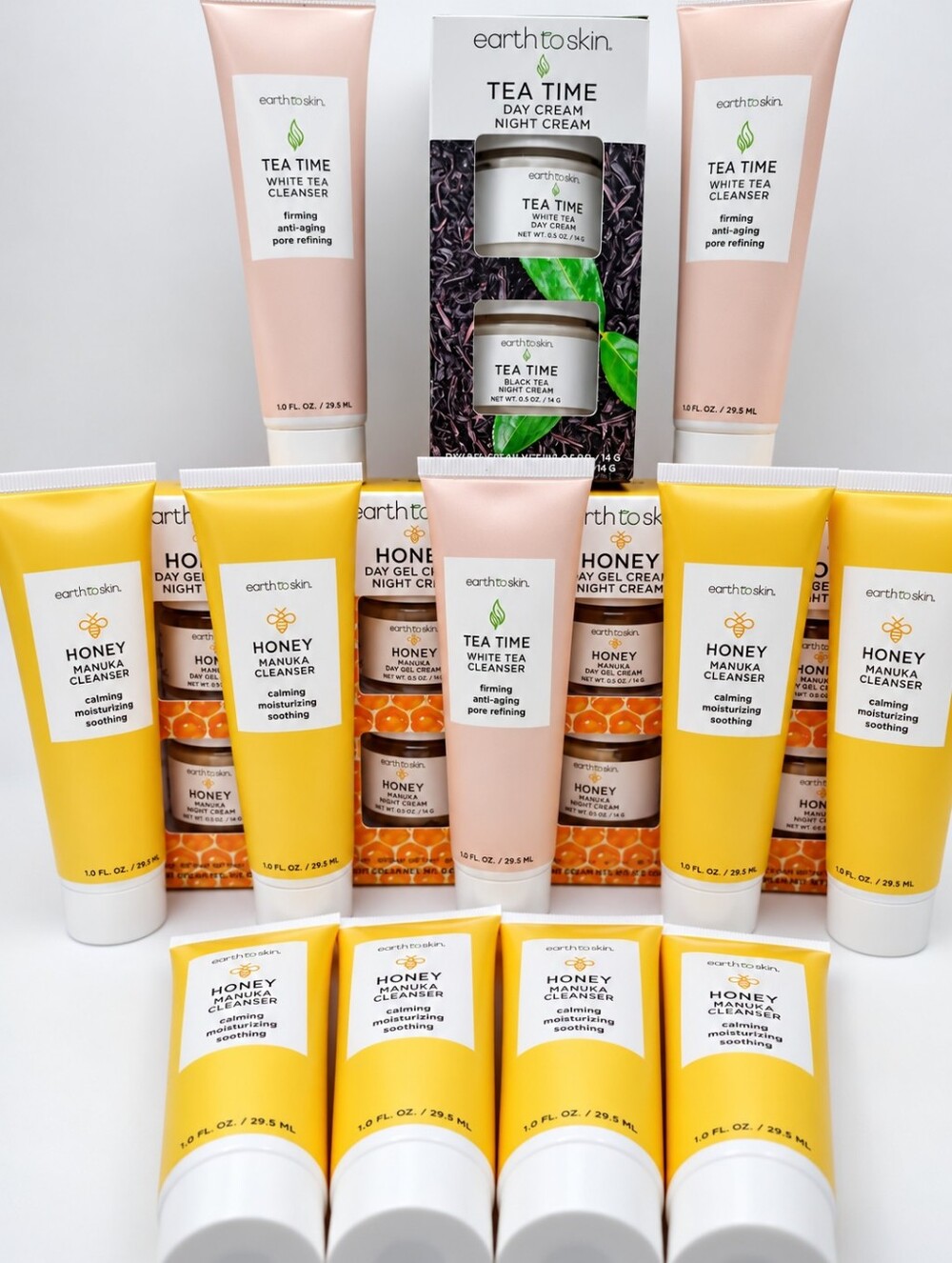 ✨ Earth to Skin Skincare Huge Bundle – Tea Time & Honey Manuka✨